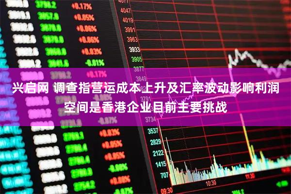 兴启网 调查指营运成本上升及汇率波动影响利润空间是香港企业目前主要挑战