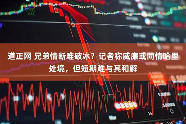 道正网 兄弟情断难破冰?记者称威廉或同情哈里处境,但短期难与其和解